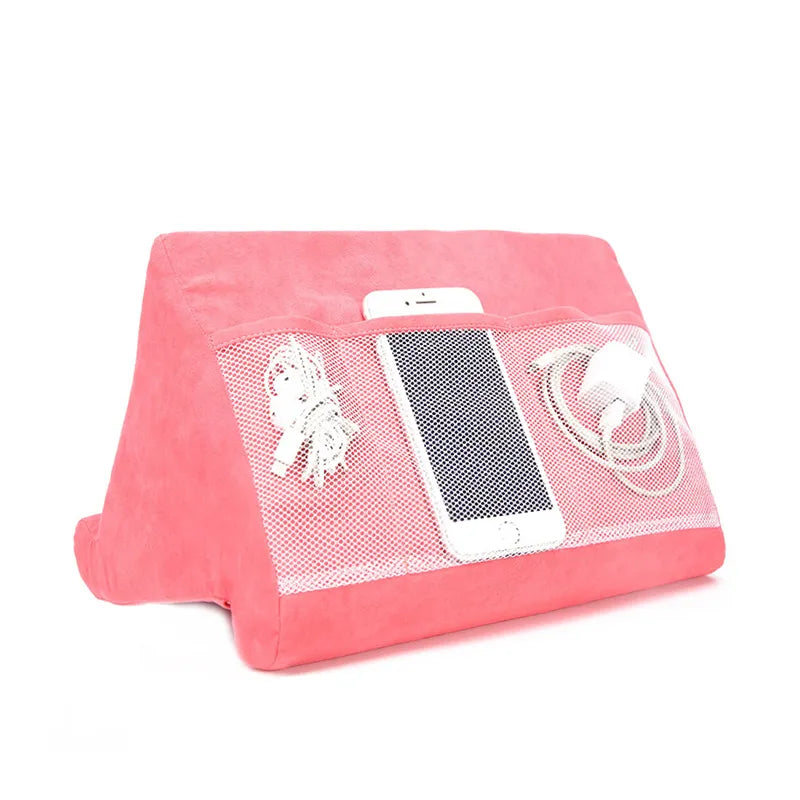 Multifunction Pillow Tablet Phone Stand For iPad Laptop Cell Mobile Phone Holder