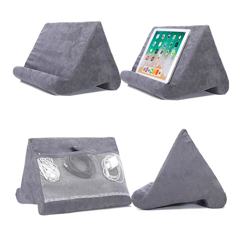 Multifunction Pillow Tablet Phone Stand For iPad Laptop Cell Mobile Phone Holder